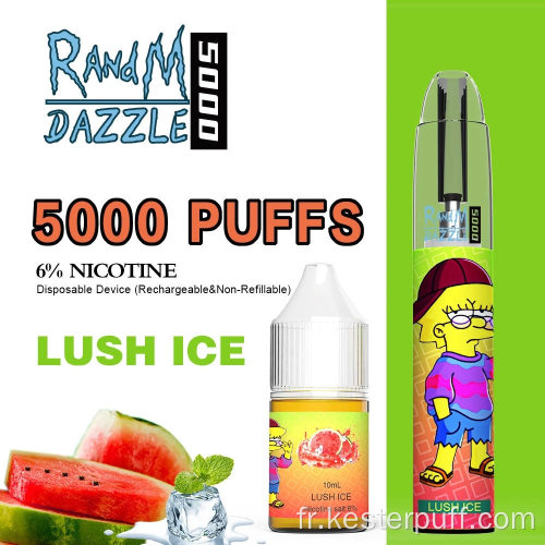 Randm Dazzle 5000 RVB Light GlowingRandm Disposable Vape